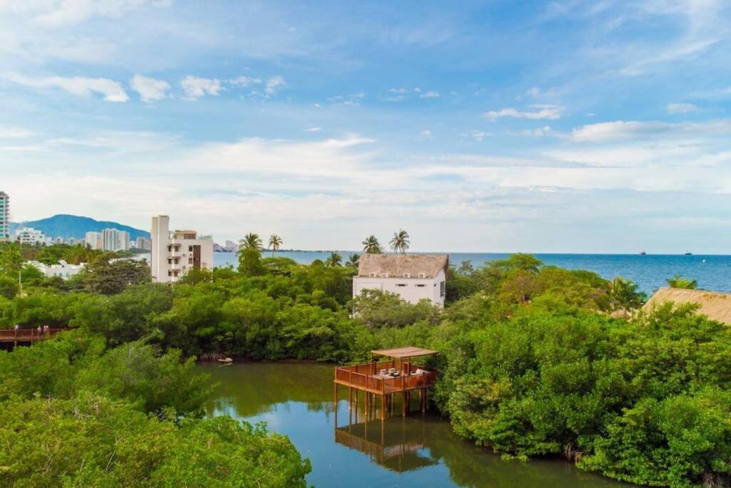 Apartamento Encantador Samaria Club De Playa, 3 Alcobas 6 Personas Playa Privada Santa Marta  Exterior foto